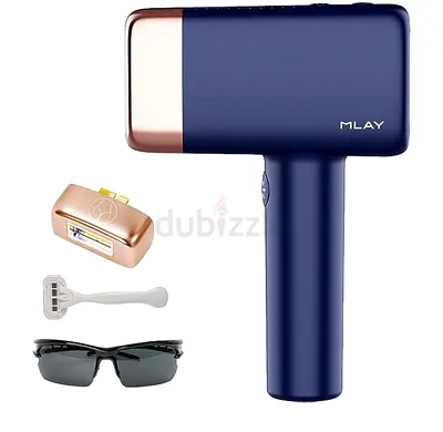 MLAY IPL Hair Removal Device, Ice Cooling Protection Laser Whole Body Hair Remover for Home Use Wome