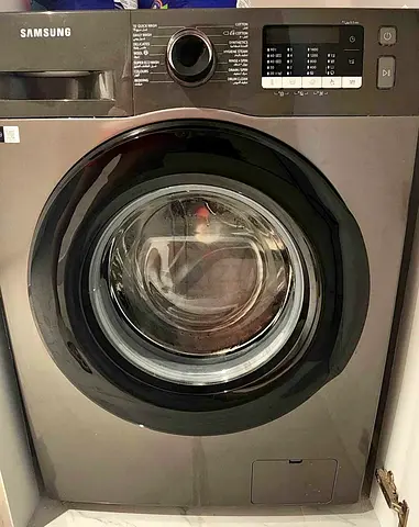 Samsung 8 Kg Front Load Washing Machine With Hygiene Steam, Eco Bubble, Drum Clean With Digital Inve