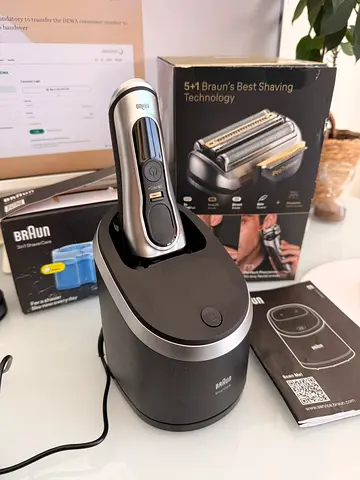 Braun Series 9 PRO+ Electric shaver  ProTrimmer + Cleaning and Charging Station