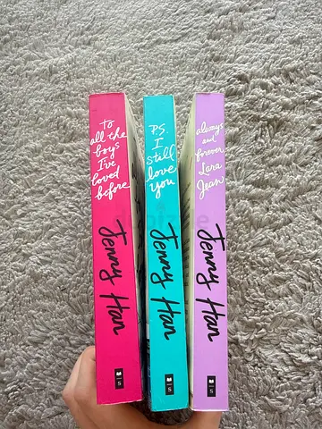 Set of 3 Jenny Han paperback novels (To All the Boys I Loved Before series)