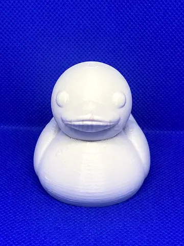 🦆 Cute 3D Printed White Duck