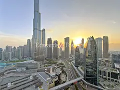 High Floor | Furnished | Sea and Burj Khalifa