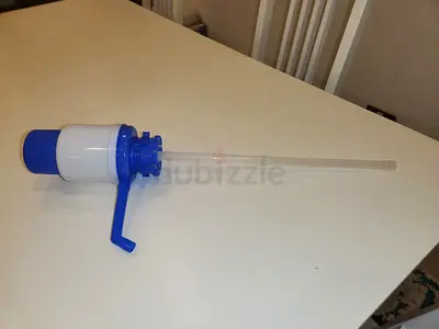 Manual Water Dispenser Pump for Large Water Bottles - Blue/White
