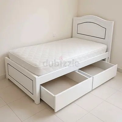 Brand new Single size bed frame with drawer Storage Available