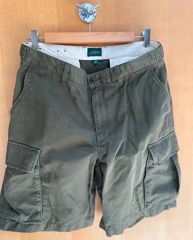 J.Crew Olive Green Cargo Shorts - Size 34