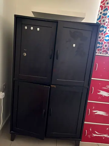 Black cupboard