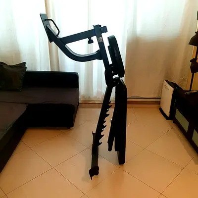 FORCE USA FID BENCH WITH LEG EXTENSION AND ARM PREACHER CURL ATTACHMENTS (GYM / FITNESS / EXERCISE)
