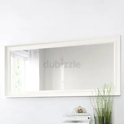 Ikea Full Size Hemnes Mirror - White (165x74cm)
