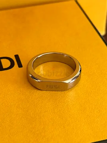 Authentic Fendi ring size L