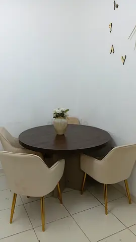 Dining table with chairs