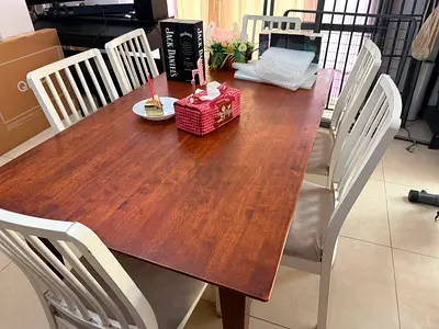 Solid wood Dining table set