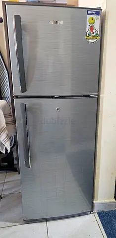 Used double-door refrigerator in good working condition