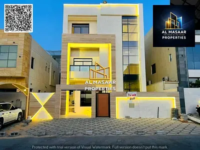 للبيع فيلا بمنطقه الياسمين مقابل الحديقه طابقين وروف تملك حر لجميع الجنسيات