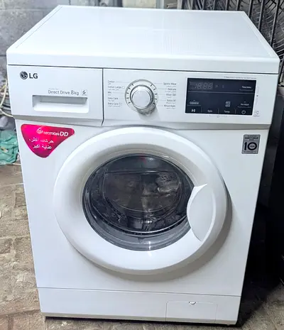LG(2025) 8kg+FREE DELIVERY!!!DD MOTOR WITH INVERTER TECHNOLOGY Washing Machine For Sale!!!