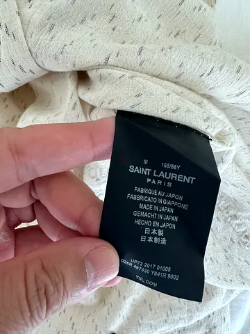 Saint Laurent Paris Mens Shirt