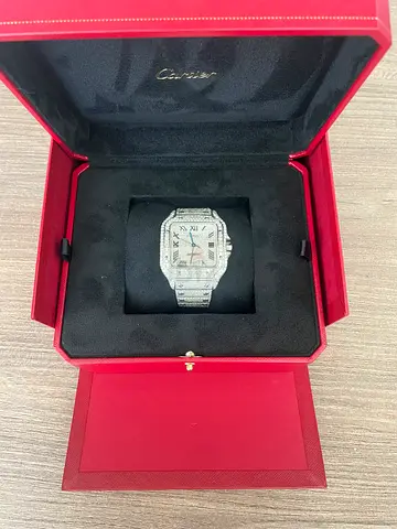 New Cartier Santos Large