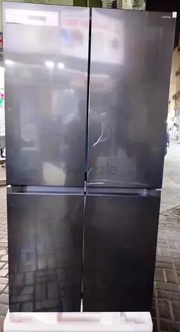 Samsung Bespoke T Style French Door Side by Side Refrigerator, 602L, Black, RF65DG90