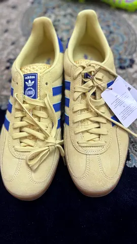 Adidas Gazelle Indoor ‘Powder Yellow Royal Blue’