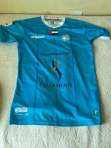 Football t shirt for the player Habib.Y (DIBBA player) match worn