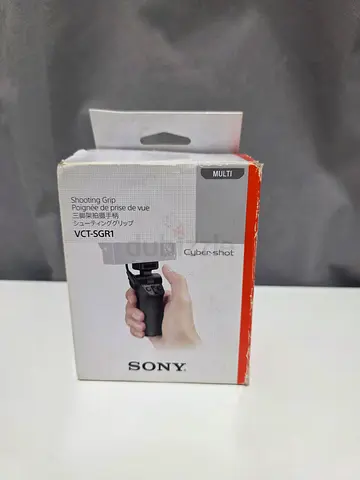 Sony VCT-SGR1 Shooting Grip/Handheld Tripod (for Cyber-shot) - Used, Boxed + Zoom Gun Mic