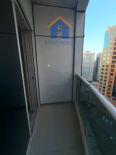 Two bedrooms for sale overlooking the main street in Al Taawun