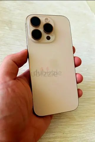 iPhone 16 pro 256gb desert titanium color