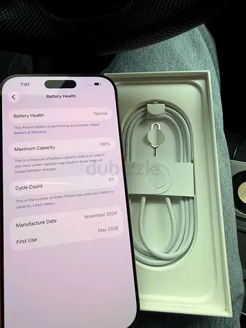 Iphone 16 promax 256gb desert one month used