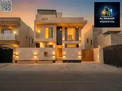 A villa with very high-end, custom finishes, fully clad in stone inside and out, including General b