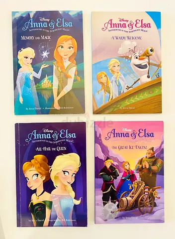 Disney Elsa Anna Book collection set