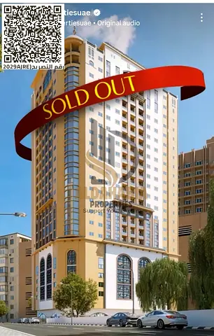 Off-Plan Apartment for Sale in Al Nuaimiya 2 Tower, Ajman A great opportunity to own or invest in a