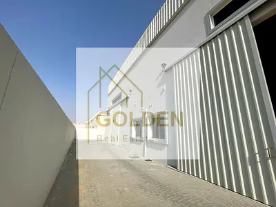 A new warehouse at an exclusive price for rent with a 53 kW electrical power supply at an exclusive price in the heart of the modern industrial area in the Emirate of Umm Al Quwain. It is suitable for