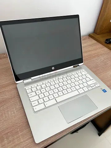 HP Pavilion x360 2-in-1 Laptop - Silver White, Good Condition