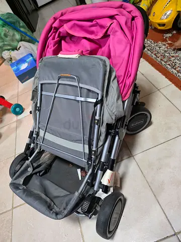 Lightweight double stroller -pink take it for very less price, need to fix few issues, wash and use.