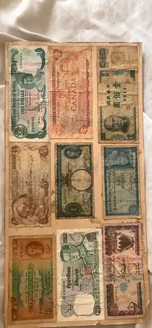 Antique money not