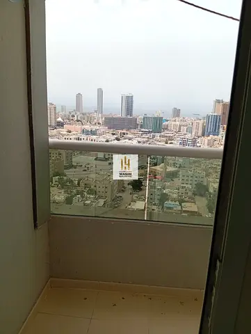 Studio apartment for annual rent in Orient Towers, Ajman, with parking,