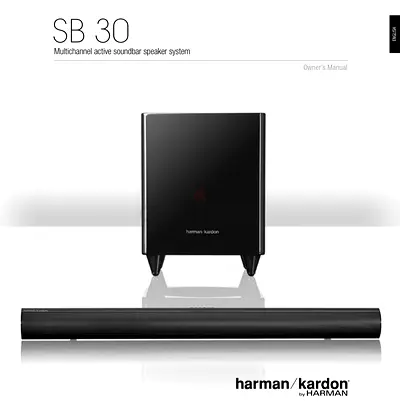 Harman Kardon SB30 Soundbar with Subwoofer - Good Condition