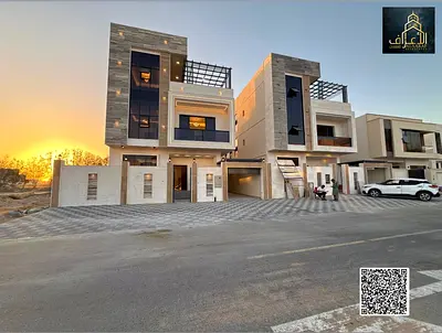 Two-story villa and a special finishing roof, including everything, registration fees, water, electricity and air conditioners