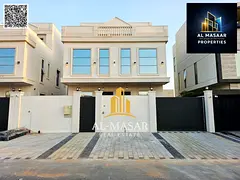 Villa in Al Yasmin, excellent location, freehold ownership, includes electricity, water, and air con