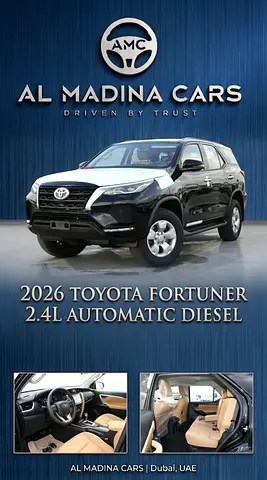 2026 Toyota Fortuner 2.4L V4 Diesel Automatic 4x4WD