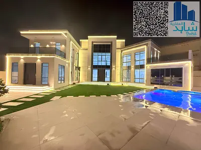 🏡✨ Brand New Luxury G+2 Villa | 6 Master Bedrooms | Elevator | Private Pool & Garden | 15,000 Sqft | Ajman