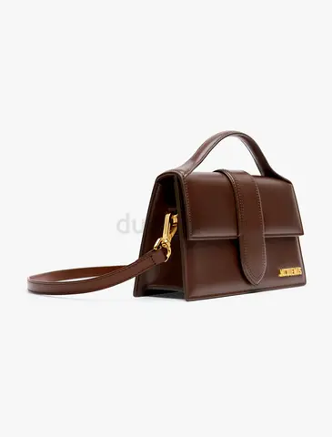 Jacquemus The Bambino bag like new chocolate leather