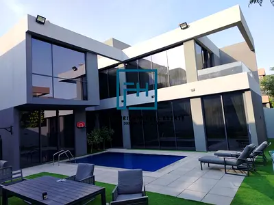 Luxury 4-Bedroom Corner Villa with Private Pool for Rent in Kaya, Masaar