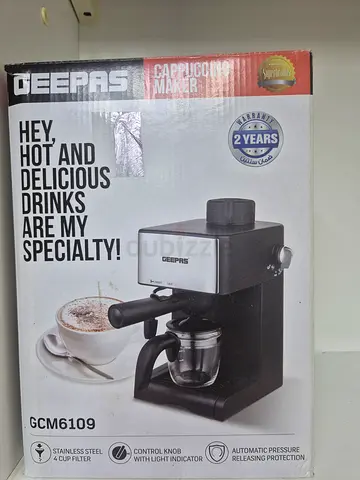Deerpsi GCM6109 Espresso/Cappuccino Machine - Compact