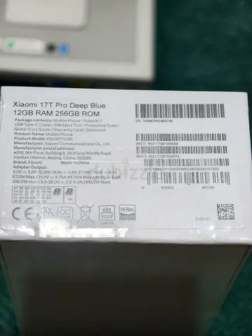 Xiaomi 17T Pro 12/256 Selaed box packed with gift Printer
