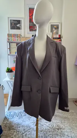 The Giving Movement - Women charcoal grey blazer, size M