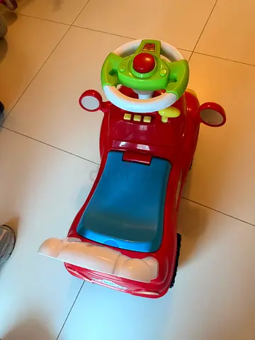 Red Ride-On Car for Toddlers