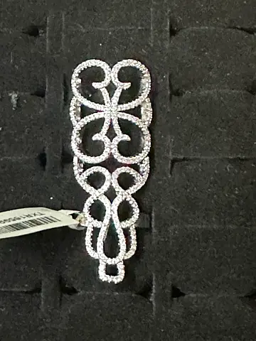 Sterling silver double ring