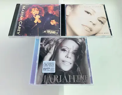 3 Mariah Carey Music CD’s