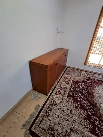 Low wooden storage cabinet / sideboard - good condition