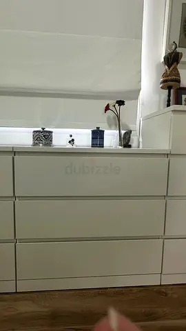 White 3 Drawer Chest / Dresser in Good Condition